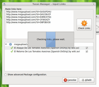 Screenshot of the application Tucan Manager - #4