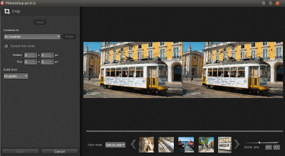 Screenshot of the application Phereoshop - #5