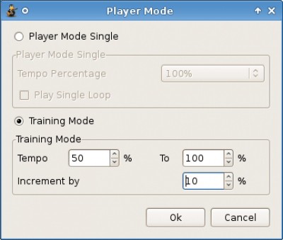 Screenshot of the application TuxGuitar - #8