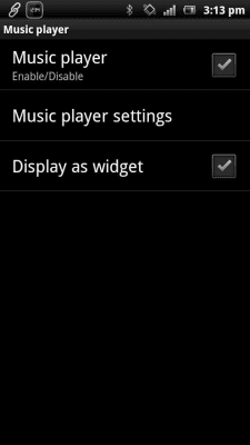 Screenshot of the application Music player - Sm. - #2