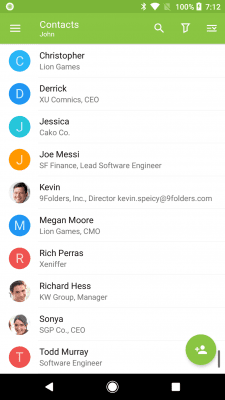 Screenshot of the application Nine - #4