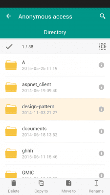 Screenshot of the application FTP Client plugin for FE - #5