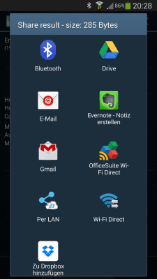 Screenshot of the application Ping Pro - #2