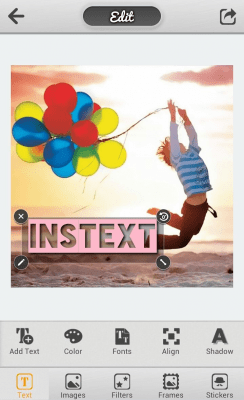 Screenshot of the application InstaText - Instagram Text - #2
