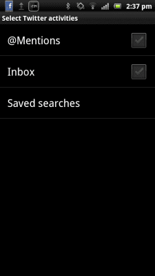 Screenshot of the application Smart extension for Twitter - #2