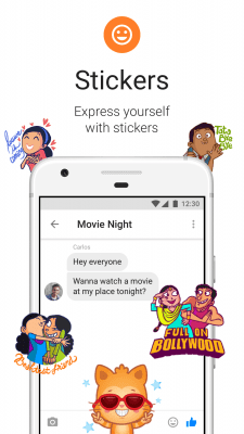 Screenshot of the application Facebook Messenger Lite - #5