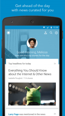 Screenshot of the application LinkedIn Pulse - #2