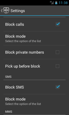 Screenshot of the application Axoft Blacklist - #6