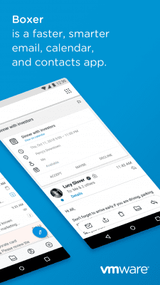 Screenshot of the application Boxer - Workspace ONE - #2