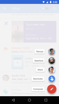 Screenshot of the application Inbox from Gmail - #3