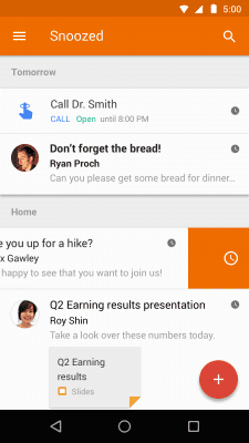 Screenshot of the application Inbox from Gmail - #4