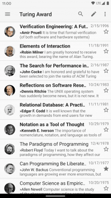 Screenshot of the application K-9 Mail - #2