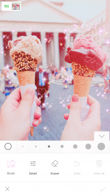 Screenshot of the application LINE Camera - #3