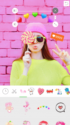 Screenshot of the application LINE Camera - #4