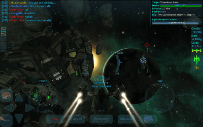 Screenshot of the application Vendetta Online - #2