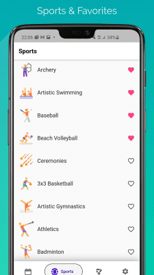 Screenshot of the application Tokyo Gold - 2021 Summer Games - #2