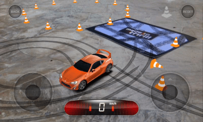 Screenshot of the application Toyota 86 AR - #2