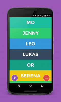 Screenshot of the application Yo - #1