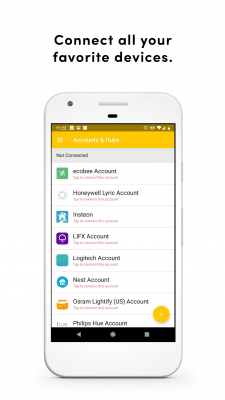 Screenshot of the application Yonomi - #5