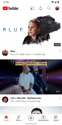 Screenshot of the application YouTube - #4