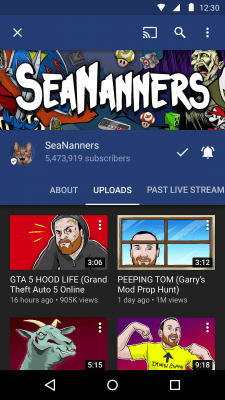 Screenshot of the application YouTube Gaming - #3