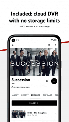 Screenshot of the application YouTube TV - Watch & Record Live TV - #4