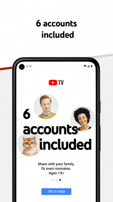 Screenshot of the application YouTube TV - Watch & Record Live TV - #5