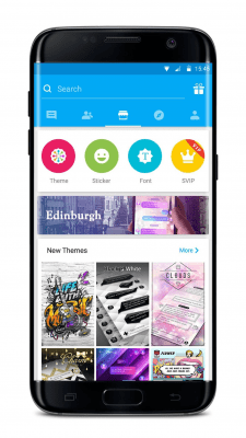 Screenshot of the application Go SMS Pro - #6