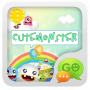 Download GO SMS Pro CuteMonster ThemeEX