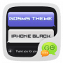 Download GO SMS Pro IPhoneBlack ThemeEX