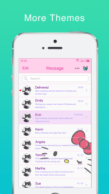 Screenshot of the application Messaging+ 6 - #3