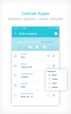 Screenshot of the application Video to MP3 Converter, Video Compressor - #4