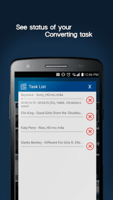 Screenshot of the application Video MP3 Converter - #4