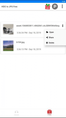 Screenshot of the application Heic to JPG Converter Free - #3