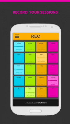 Screenshot of the application Loop Pads 24 - #3