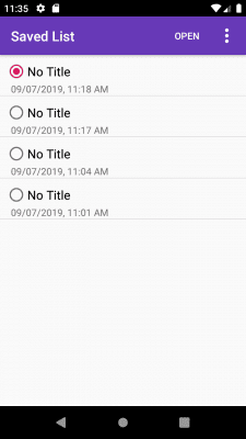 Screenshot of the application MelodyLine - Handy Composer - #9