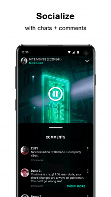 Screenshot of the application Loudly – Music. Video. People. - #5