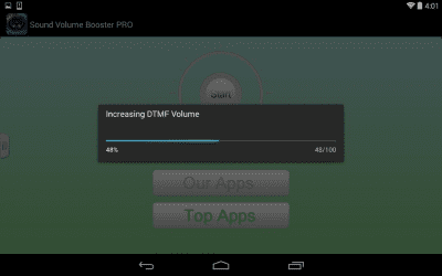 Screenshot of the application Sound Volume Booster PRO - #5