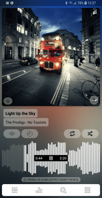 Screenshot of the application Poweramp - #2