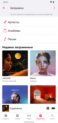 Screenshot of the application Apple Music - #3