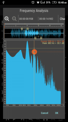 Screenshot of the application Doninn Audio Editor (Free) - #2
