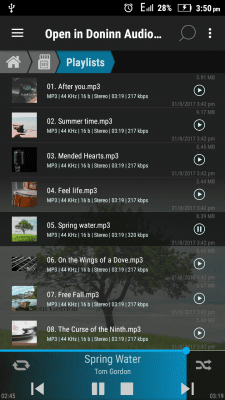 Screenshot of the application Doninn Audio Editor (Free) - #4