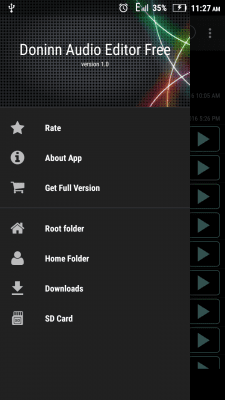 Screenshot of the application Doninn Audio Editor (Free) - #8