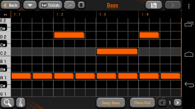 Screenshot of the application PocketBand Lite - #2