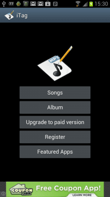 Screenshot of the application iTag - #4
