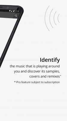 Screenshot of the application WhoSampled - #2
