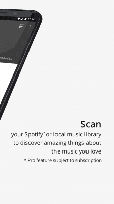 Screenshot of the application WhoSampled - #4