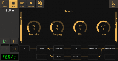 Screenshot of the application Audio Evolution Mobile DEMO - #8
