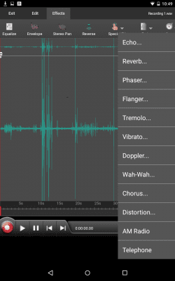 Screenshot of the application WavePad Audio Editor Free - #11