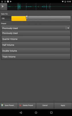 Screenshot of the application WavePad Audio Editor Free - #12
